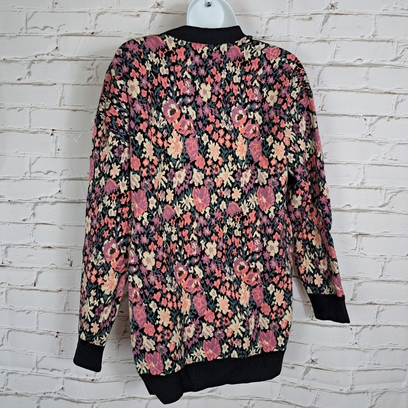 *SOLD* Zara Jacquard Knit Cardigan - Picture 6 of 13